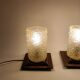 Pair of bedside lamps 1950
