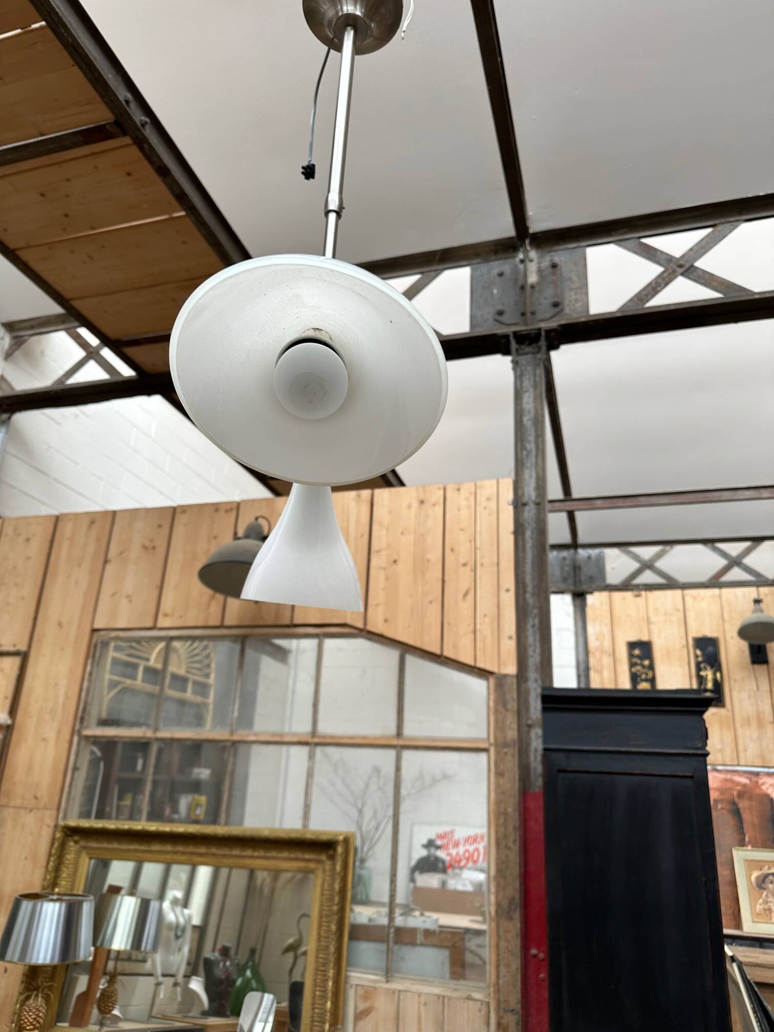 Murano glass paste light fixture