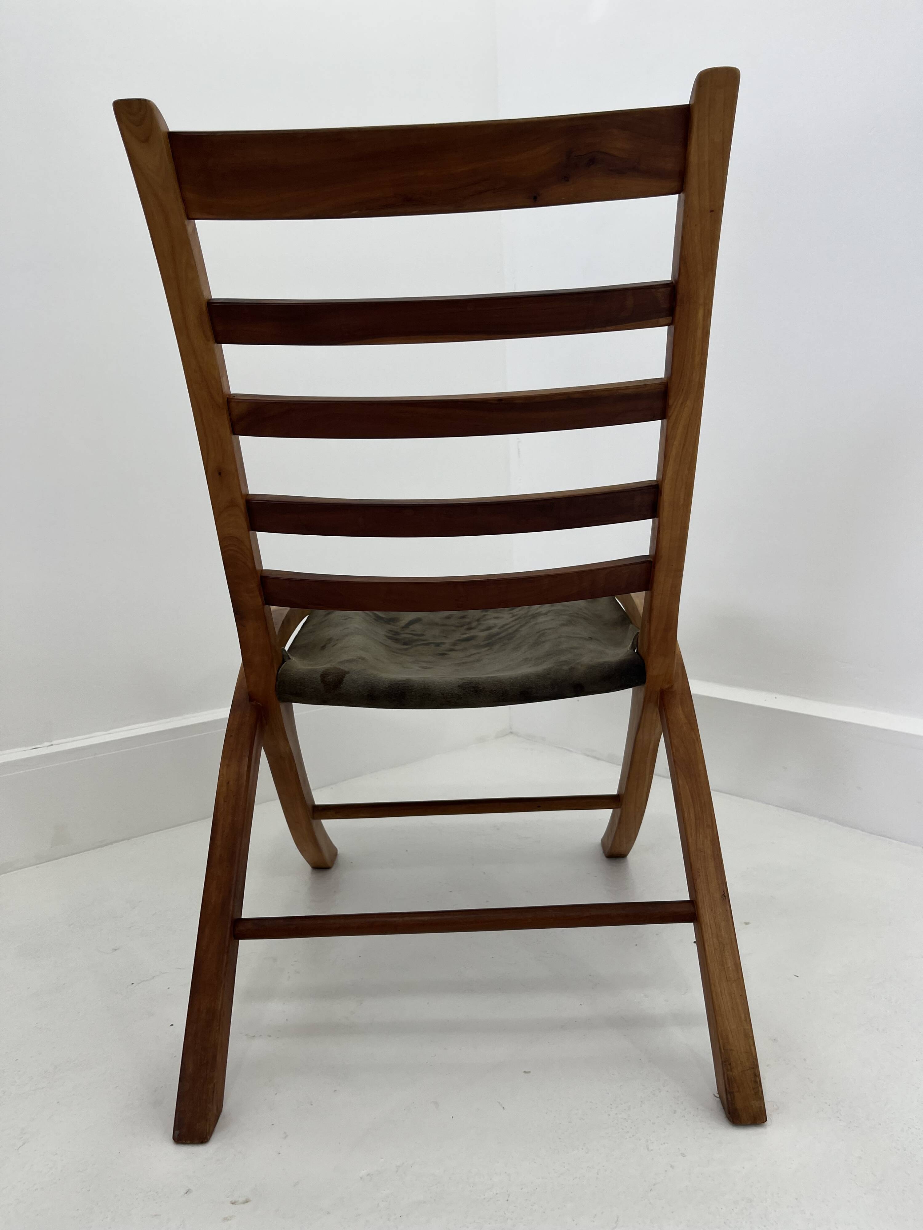 Vintage Leather Lounge Chair, 1970s