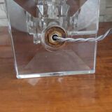 Vintage glass table lamp