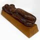 Important Sculpture of a Woman's Body, Cedar and Oak, Brutalism, 1970