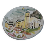 Camos Vallauris ceramic plate