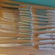 Box 24 silver metal knives, Ravinet Denfert