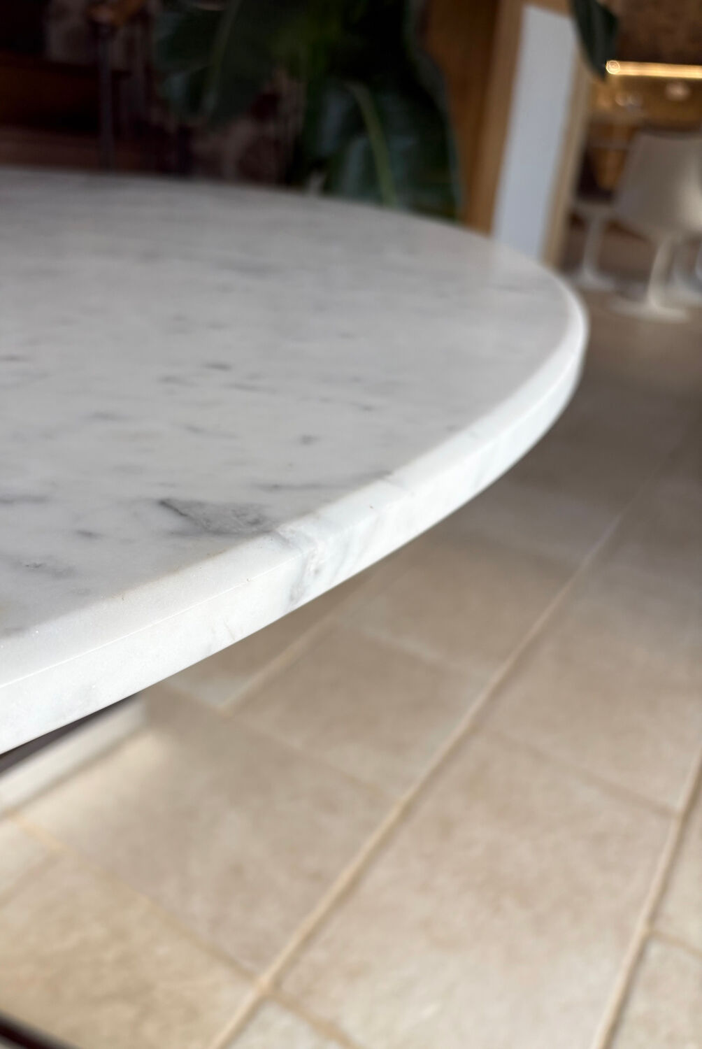 Marble table by Claude Gaillard for Ligne Roset