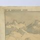 School poster vintage school landscape mountain two-sided signed Raylambert for Rossignol 50s