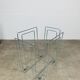 Porte revue métal chromé années 80 style Willy Glaeser pour TMP