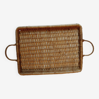 Wicker tray