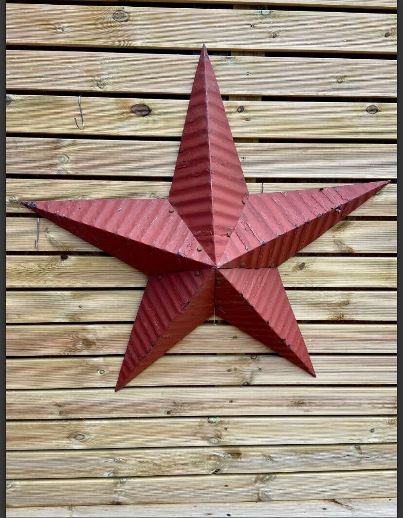 Red amish star 102cm