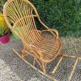 Rocking chair rotin