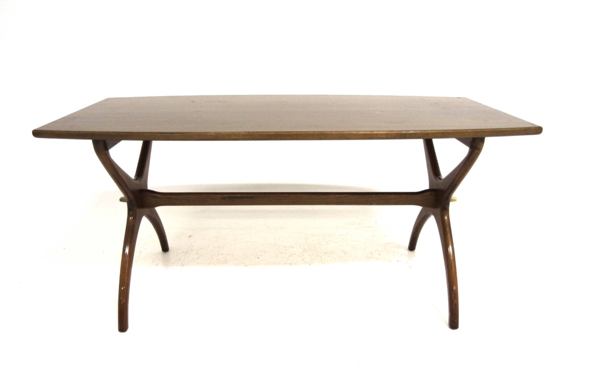 Table basse scandinave en acajou, Suède, 1960