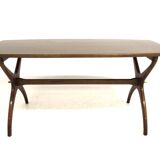 Scandinavian mahogany coffee table, Sweden, 1960