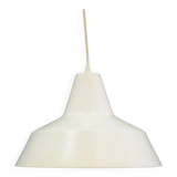 White chandelier, Danish design, 1970s, production: Denmark