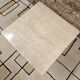 Travertine coffee table 1980