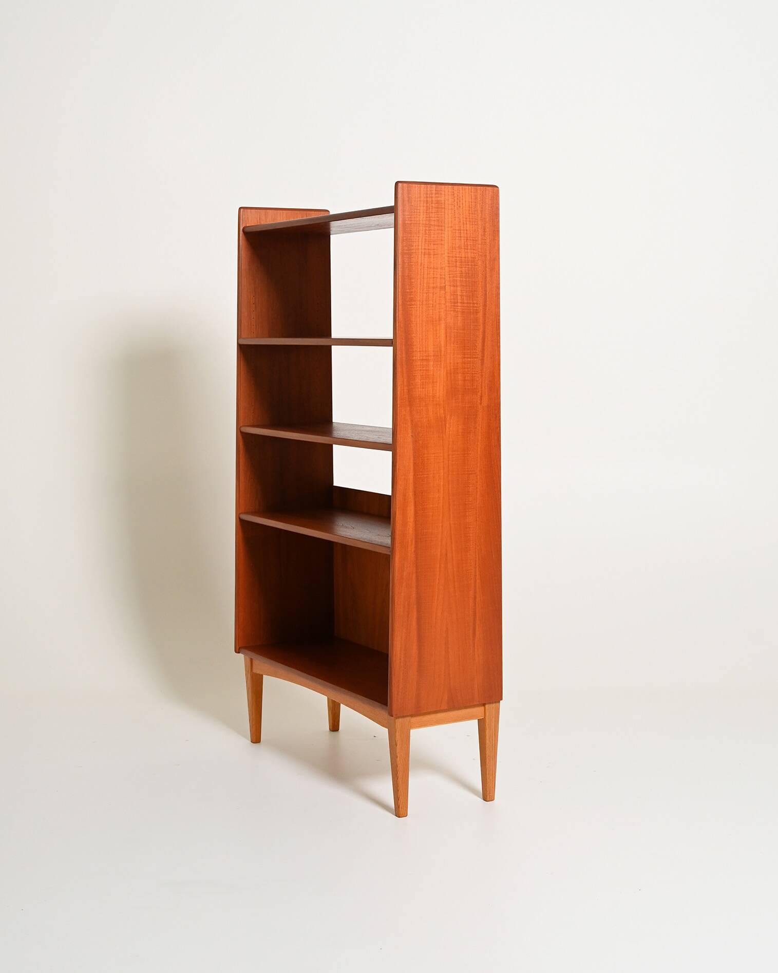 Teak bookcase by Bränntorps, 1950s-1960s