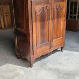 Massive walnut buffet from the late 18th century Transition Era