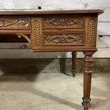 Double-sided notary desk