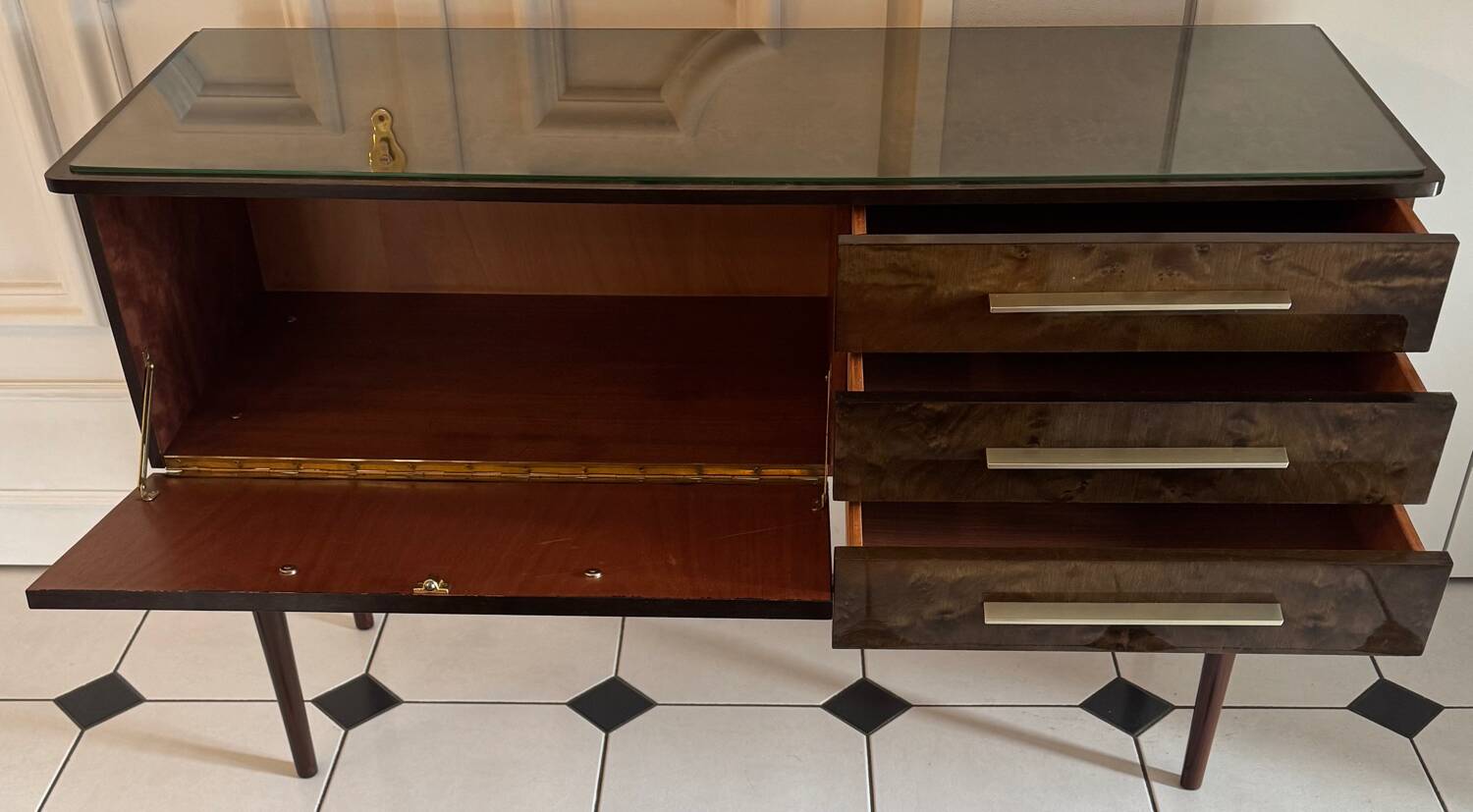 Vintage Scandinavian sideboard