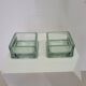 Pair of Lumax glass pockets or ashtrays from the 1960s