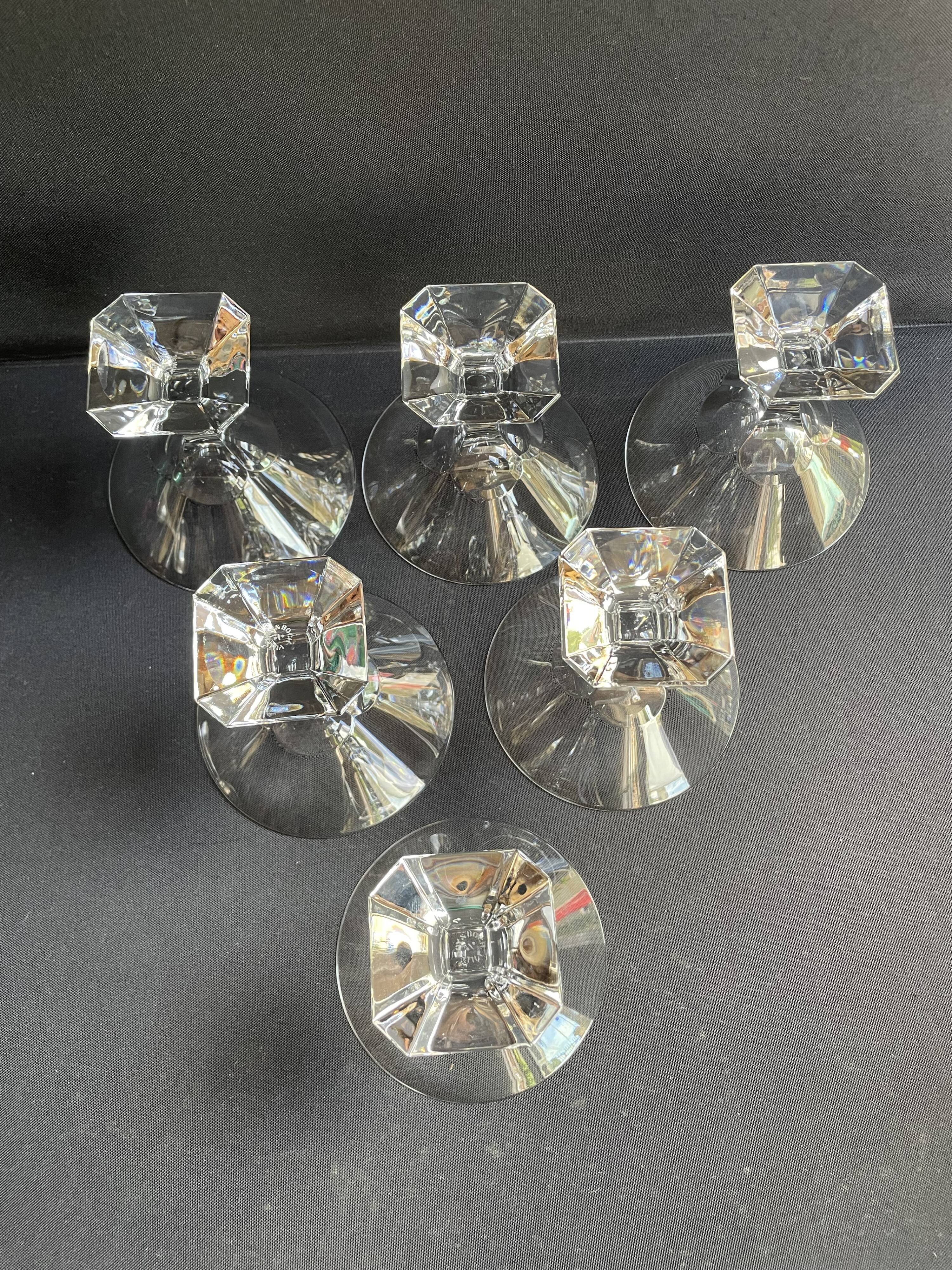 6 Crystal Champagne Coupes – Villeroy & Boch