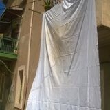 Old sheet 210 x 290 cm