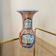 Pair of vases with Petrus Regout Maastricht decoration in Imari style porcelain - 19th century