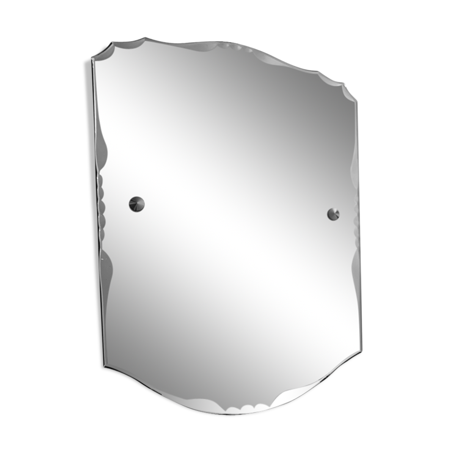 Mirror Art Deco bevelled year 1967