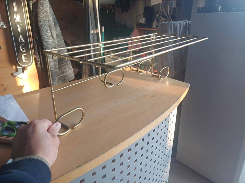 Vintage coat rack cloakroom
