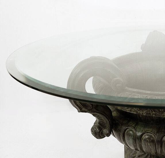 Medici Console/table in terracotta. Italy - 1970s