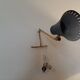 Lampe cocotte tripode vintage