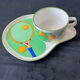 Tea/coffee cup and sport tennis saucer