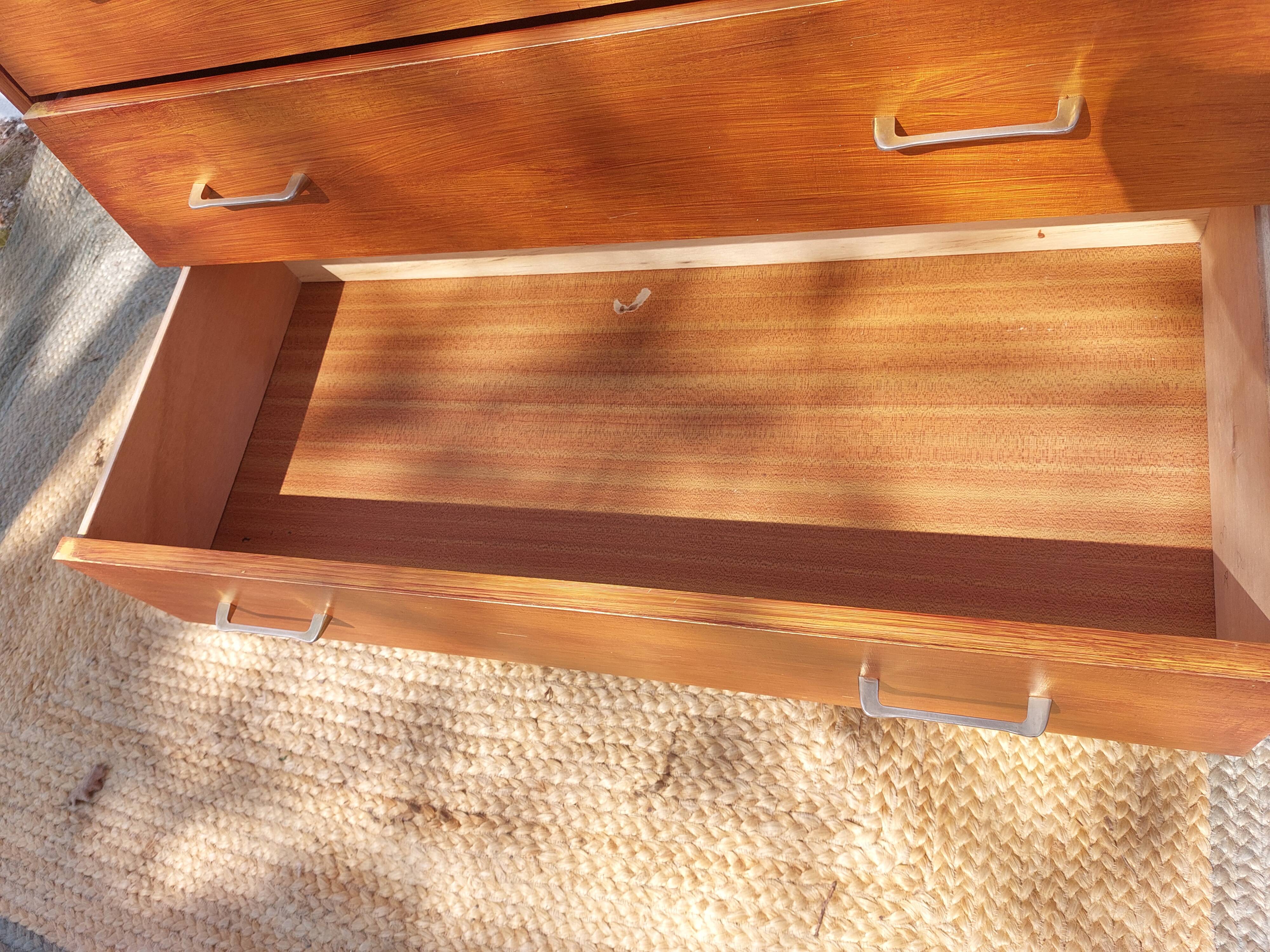 vintage commode, tapered legs