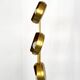 Italian vintage three arms brass floor lamp by Goffredo Reggiani