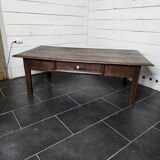 Old solid oak coffee table