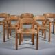 Chaises de salle à manger par Rainer Daumiller x 6, années 1970