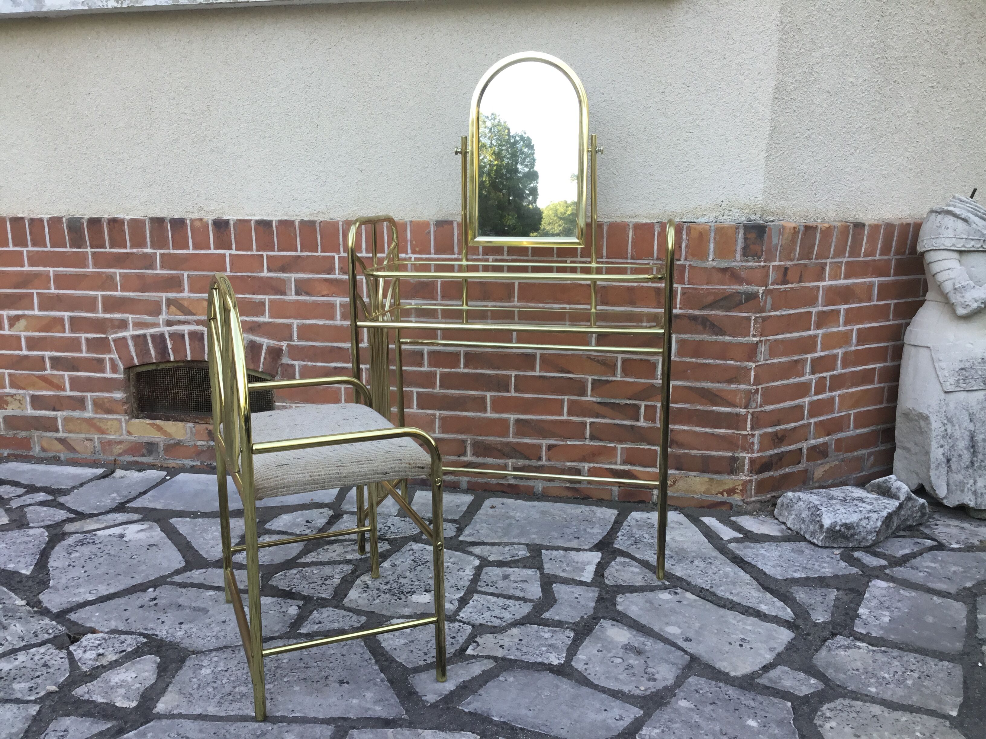 Vintage hairdresser and chair