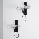 Gino_Sarfatti pair of wall lights mod. 269 Arteluce edition circa 1980