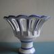 Vintage earthenware cup roullet renoleau charente antique faience cup
