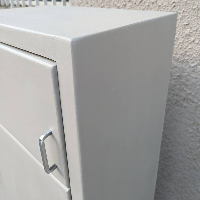 Vintage column cabinet