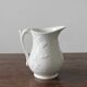 Earthenware pitcher in Digoin Sarreguemines slipware, 19th century