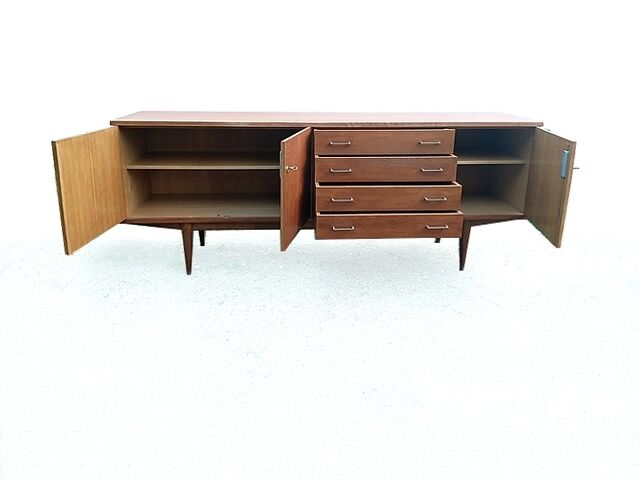 1950s solid wood sideboard
