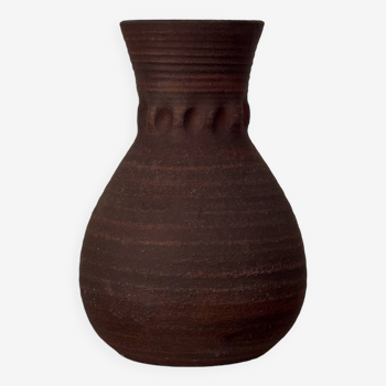 Vase en céramique Accolay, série Gauloise, circa 1960