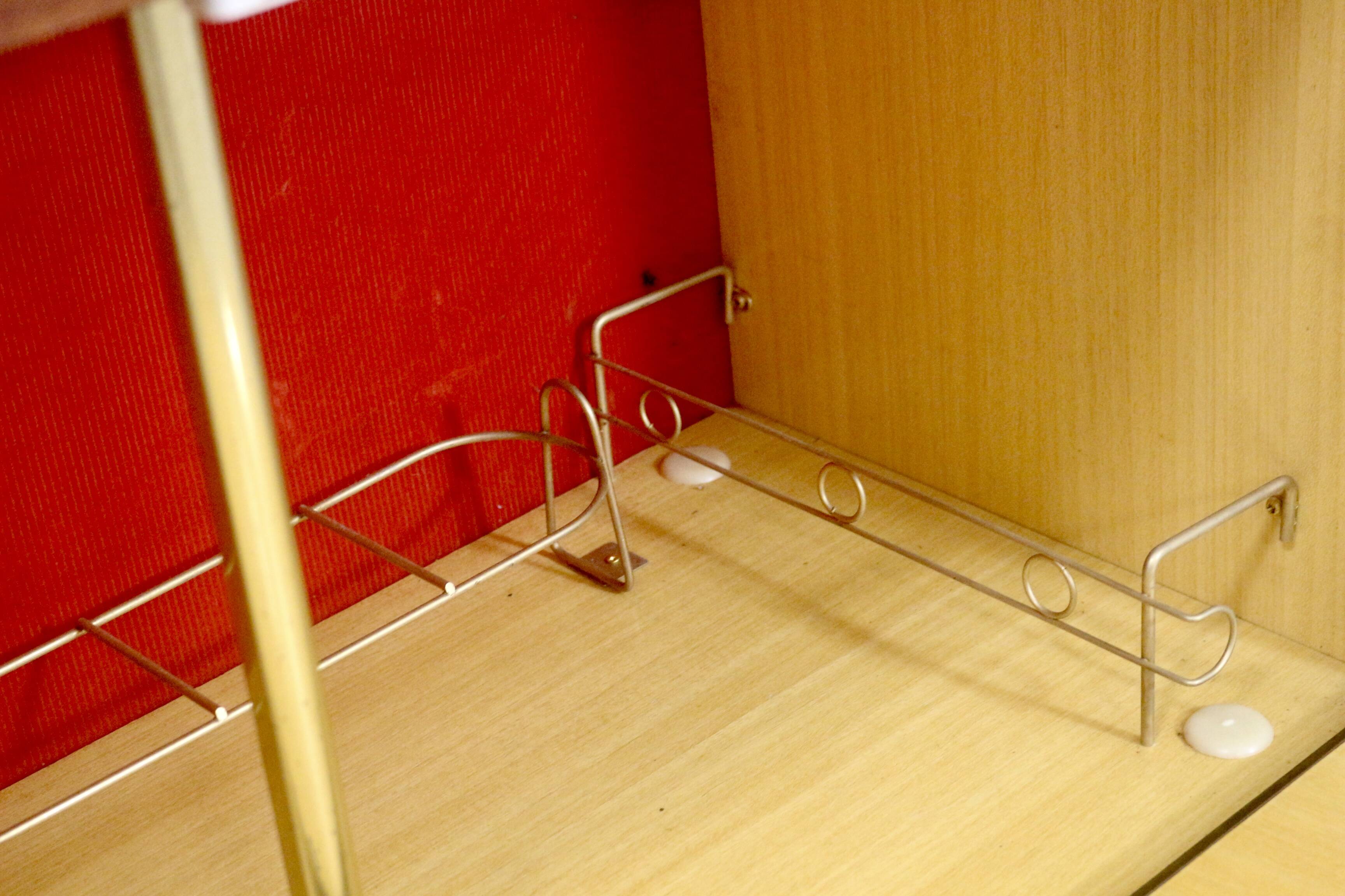 Bar cabinet on wheels circa 1950