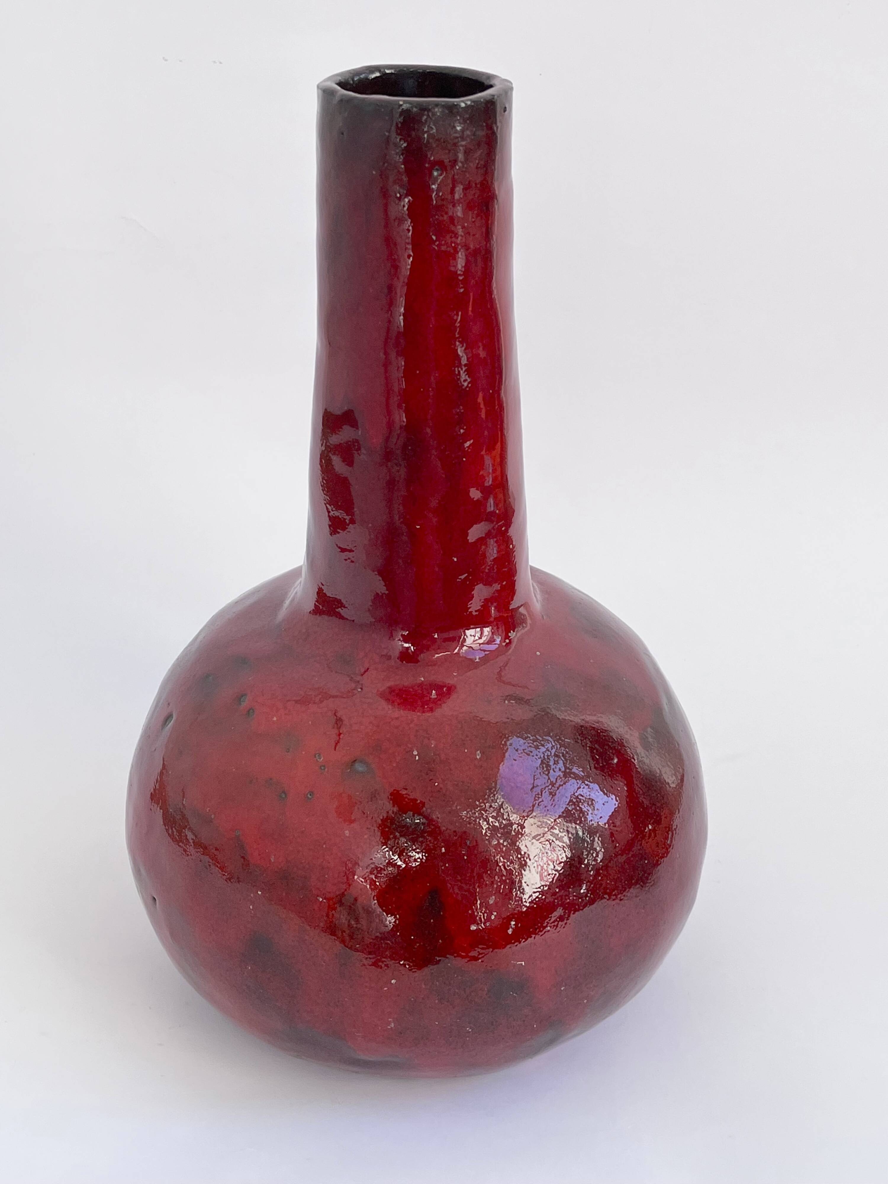 Vase Ceramique France vers 1960