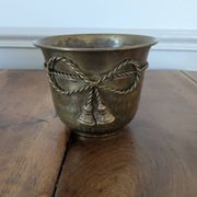 Cache pot en laiton