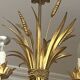 Lustre épis de blé style Hans Kögl - Hollywood Regency, années 70