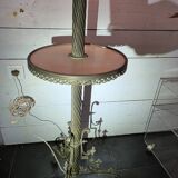 Napoleon III floor lamp in bronze and brass