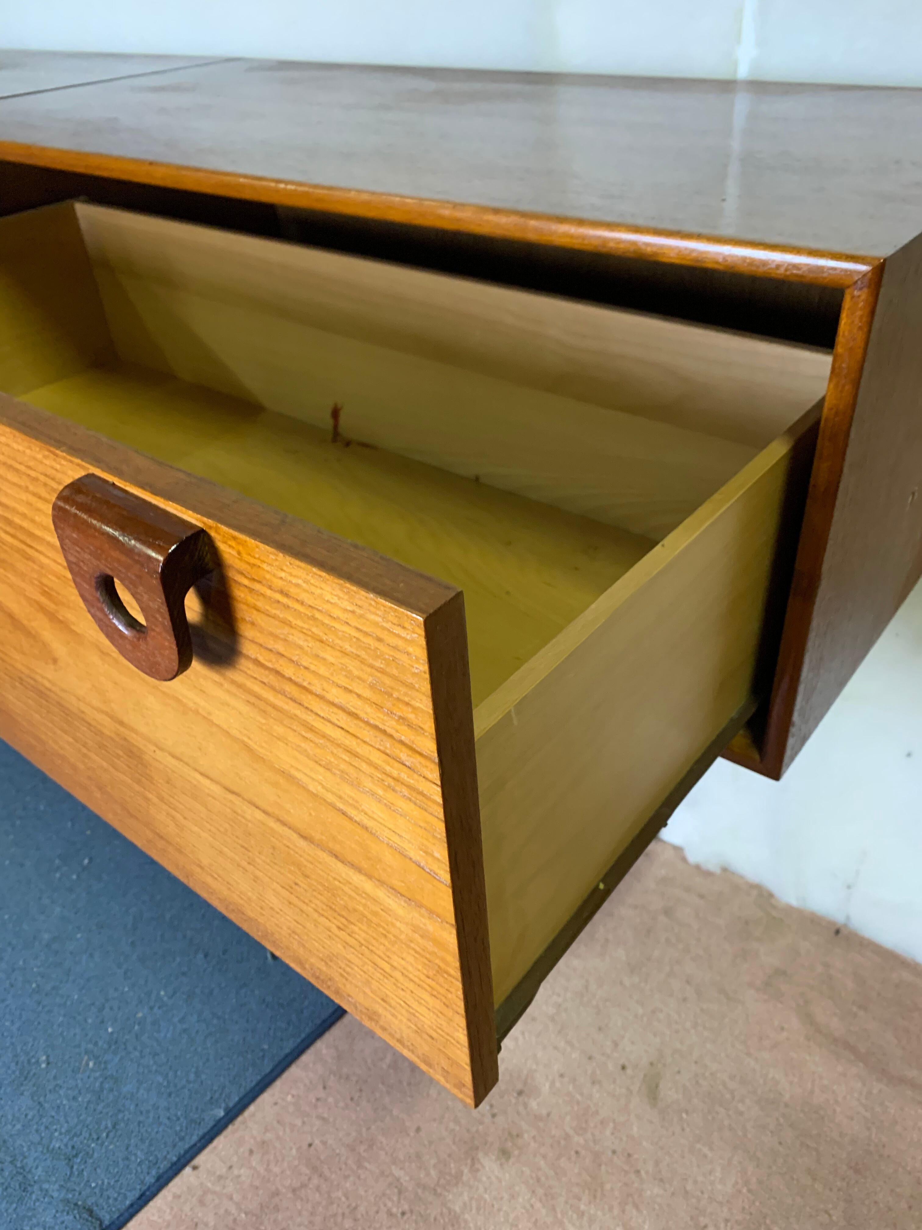Scandinavian floating sideboard 1960