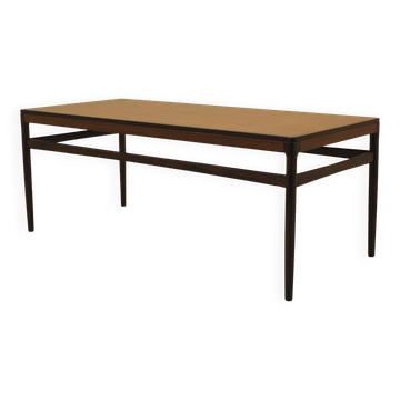 Danish rosewood coffee table, 1970s