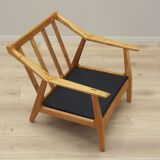 Oak armchair, Danish design, 1960s, designer: H. Brockmann Petersen, production: Randers Møbelfabrik