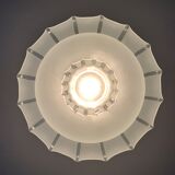 Suspension globe glass art deco cocoon shape skyscraper